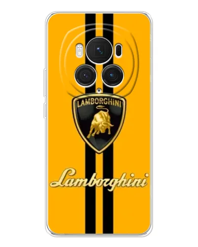 Чехол для Huawei Honor Magic 7 Pro с картинкой «Lamborghini Stripe желтый» Чехол для Huawei Honor Magic 7 Pro с картинкой «Lamborghini Stripe желтый»