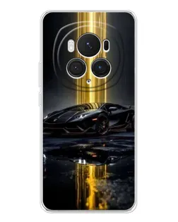Чехол для Huawei Honor Magic 7 Pro с картинкой «Ночной Lamborghini драйв»