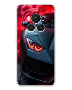 Чехол для Huawei Honor Magic 7 Pro с картинкой «Lamborghini красное сияние»