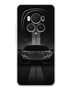 Чехол для Huawei Honor Magic 7 Pro с картинкой «Lamborghini симметрия дорог»
