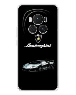 Чехол для Huawei Honor Magic 7 Pro с картинкой «Логотип Lamborghini классика»