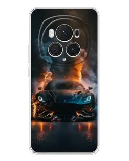Чехол для Huawei Honor Magic 7 Pro с картинкой «Lamborghini дымная эстетика»
