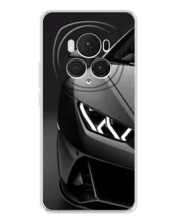 Чехол для Huawei Honor Magic 7 Pro с картинкой «Lamborghini фары детализация»