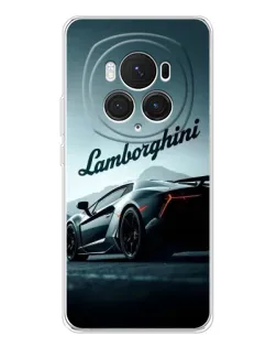 Чехол для Huawei Honor Magic 7 Pro с картинкой «Классическая надпись Lamborghini»