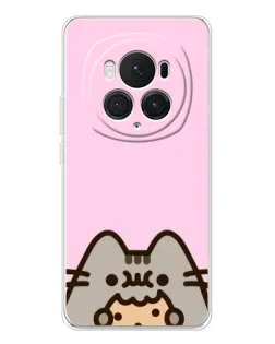 Чехол для Huawei Honor Magic 7 Pro с картинкой «Pusheen и печенье» Чехол для Huawei Honor Magic 7 Pro с картинкой «Pusheen и печенье»