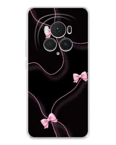 Чехол для Huawei Honor Magic 7 Pro с картинкой «Розовые ленты»