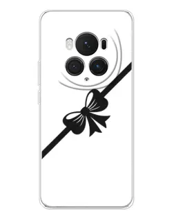 Чехол для Huawei Honor Magic 7 Pro с картинкой «Диагональный бант»