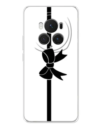 Чехол для Huawei Honor Magic 7 Pro с картинкой «Вертикальный бант»