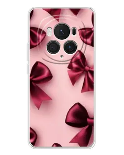 Чехол для Huawei Honor Magic 7 Pro с картинкой «Бордовый атлас»
