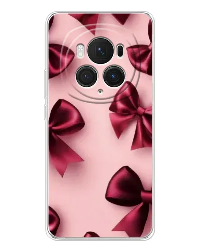 Чехол для Huawei Honor Magic 7 Pro с картинкой «Бордовый атлас»