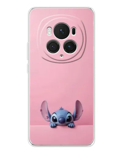 Чехол для Huawei Honor Magic 7 Pro с картинкой «Stitch выглядывает»