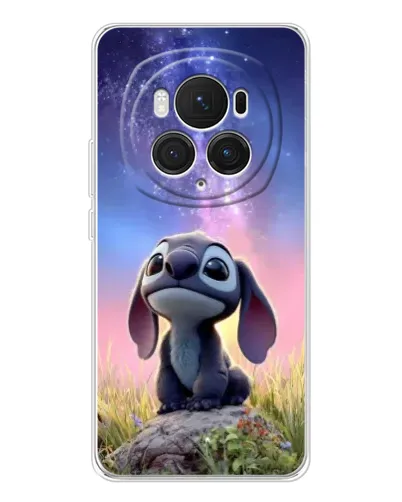 Чехол для Huawei Honor Magic 7 Pro с картинкой «Стич на рассвете»