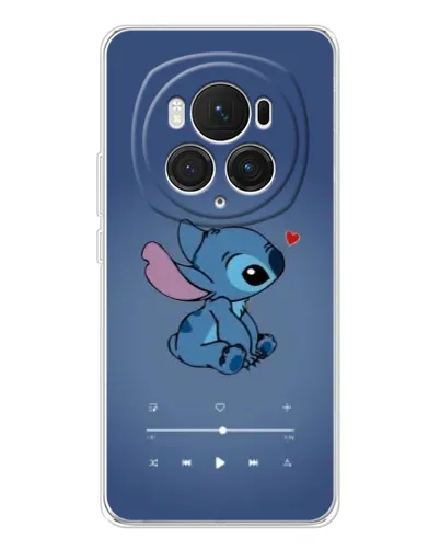 Чехол для Huawei Honor Magic 7 Pro с картинкой «Музыкальный Stitch»