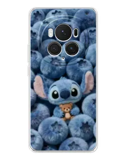 Чехол для Huawei Honor Magic 7 Pro с картинкой «Стич и голубика» Чехол для Huawei Honor Magic 7 Pro с картинкой «Стич и голубика»