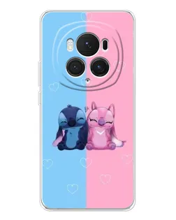 Чехол для Huawei Honor Magic 7 Pro с картинкой «Stitch и Angel Love» Чехол для Huawei Honor Magic 7 Pro с картинкой «Stitch и Angel Love»