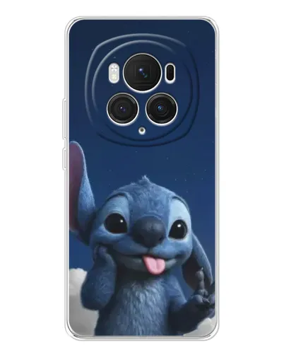Чехол для Huawei Honor Magic 7 Pro с картинкой «Стич в облаках»