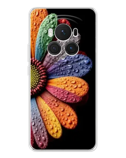 Чехол для Huawei Honor Magic 7 Pro с картинкой «Радужный цветок» Чехол для Huawei Honor Magic 7 Pro с картинкой «Радужный цветок»