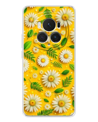 Чехол для Huawei Honor Magic 7 Pro с картинкой «Ромашковое солнце» Чехол для Huawei Honor Magic 7 Pro с картинкой «Ромашковое солнце»