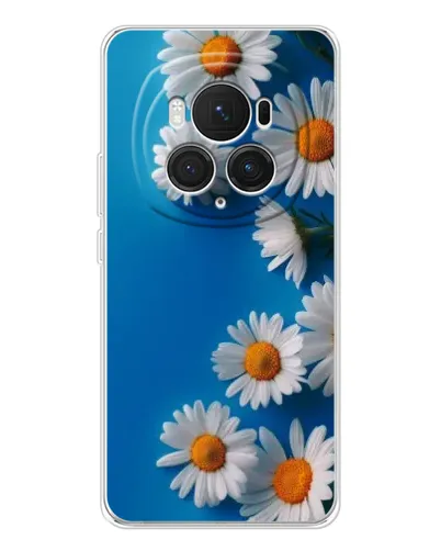 Чехол для Huawei Honor Magic 7 Pro с картинкой «Белоснежные маргаритки» Чехол для Huawei Honor Magic 7 Pro с картинкой «Белоснежные маргаритки»