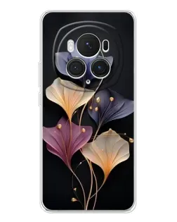 Чехол для Huawei Honor Magic 7 Pro с картинкой «Лиловые цветы грации»