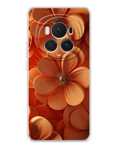 Чехол для Huawei Honor Magic 7 Pro с картинкой «Оранжевый макро цветок» Чехол для Huawei Honor Magic 7 Pro с картинкой «Оранжевый макро цветок»
