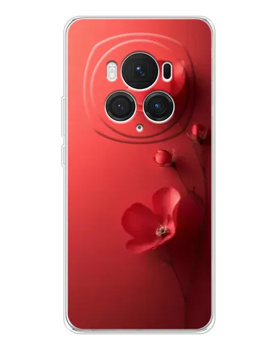 Чехол для Huawei Honor Magic 7 Pro с картинкой «Маковые соцветия» Чехол для Huawei Honor Magic 7 Pro с картинкой «Маковые соцветия»