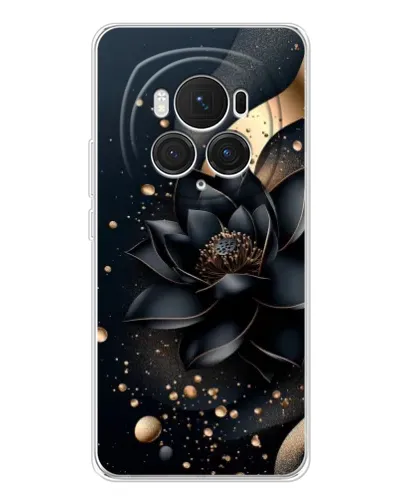Чехол для Huawei Honor Magic 7 Pro с картинкой «Черный лотос» Чехол для Huawei Honor Magic 7 Pro с картинкой «Черный лотос»
