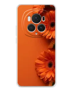 Чехол для Huawei Honor Magic 7 Pro с картинкой «Оранжевые герберы»