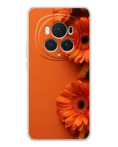 Чехол для Huawei Honor Magic 7 Pro с картинкой «Оранжевые герберы» Чехол для Huawei Honor Magic 7 Pro с картинкой «Оранжевые герберы»