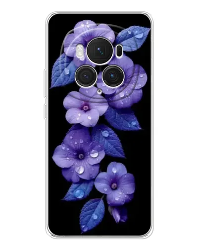 Чехол для Huawei Honor Magic 7 Pro с картинкой «Фиолетовые цветы с росою» Чехол для Huawei Honor Magic 7 Pro с картинкой «Фиолетовые цветы с росою»