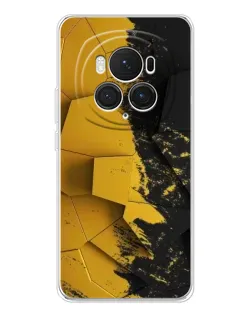 Чехол для Huawei Honor Magic 7 Pro с картинкой «Золотые осколки геометрии»