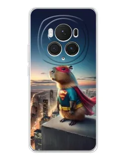 Чехол для Huawei Honor Magic 7 Pro с картинкой «Капи-мен супергерой»