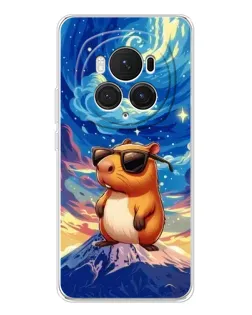 Чехол для Huawei Honor Magic 7 Pro с картинкой «Капибара Ван Гога»