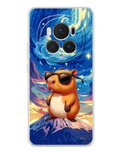 Чехол для Huawei Honor Magic 7 Pro с картинкой «Капибара Ван Гога»