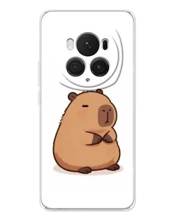 Чехол для Huawei Honor Magic 7 Pro с картинкой «Толстенькая капибара»