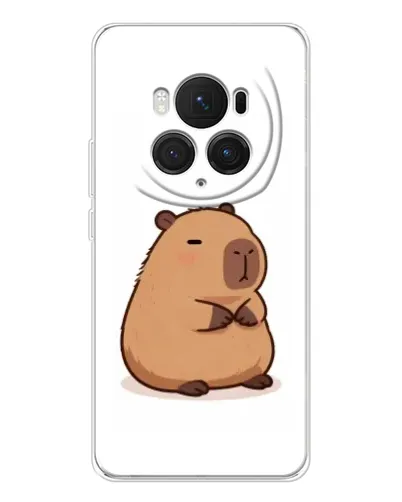 Чехол для Huawei Honor Magic 7 Pro с картинкой «Толстенькая капибара»