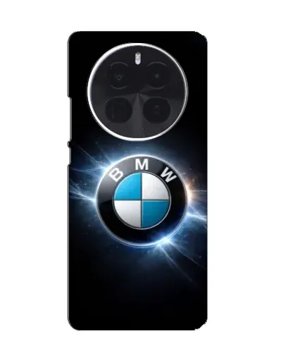 Чехол для Huawei Honor Magic8 Lite с картинкой «BMW — неоновое сияние»