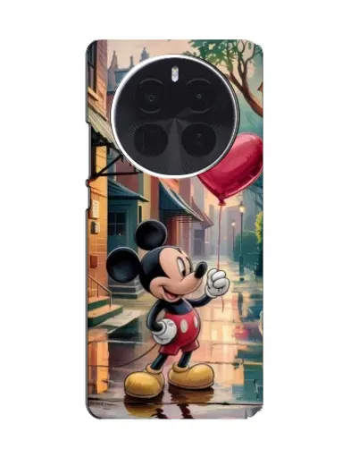 Чехол для Huawei Honor Magic8 Lite с картинкой «Микки и шарик-сердце»