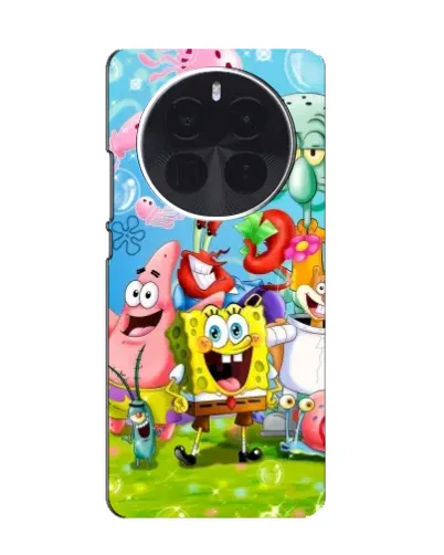 Чехол для Huawei Honor Magic8 Lite с картинкой «Губка Боб и друзья» Чехол для Huawei Honor Magic8 Lite с картинкой «Губка Боб и друзья»