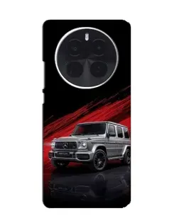Чехол для Huawei Honor Magic8 Lite с картинкой «Mercedes G-Class красный»