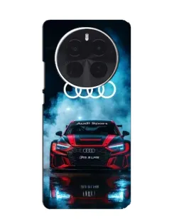 Чехол для Huawei Honor Magic8 Lite с картинкой «Audi Sport — неон»