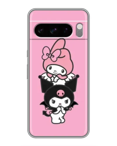 Чехол для Huawei Honor Magic8 Pro Air с картинкой «My Melody и Kuromi»