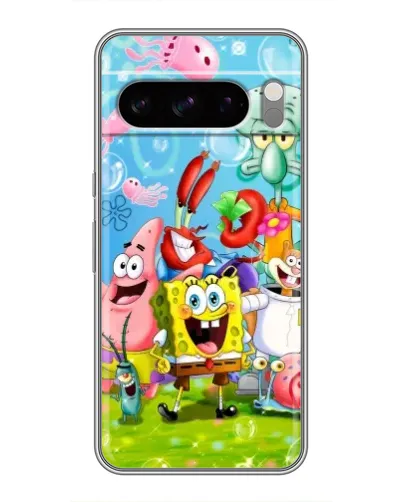 Чехол для Huawei Honor Magic8 Pro Air с картинкой «Губка Боб и друзья» Чехол для Huawei Honor Magic8 Pro Air с картинкой «Губка Боб и друзья»