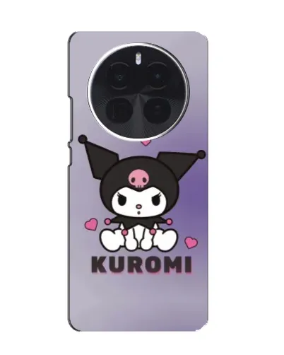Чехол для Huawei Honor Magic8 Pro с картинкой «Kuromi — фиолетовый арт»