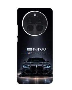 Чохол для Huawei Honor Magic8 Pro з картинкою «BMW крізь нічне місто»
