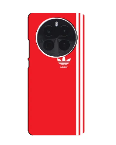 Чехол для Huawei Honor Magic8 с картинкой «Красный минимализм Adidas»