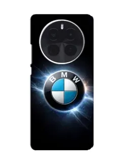 Чехол для Huawei Honor Magic8 с картинкой «BMW — неоновое сияние»