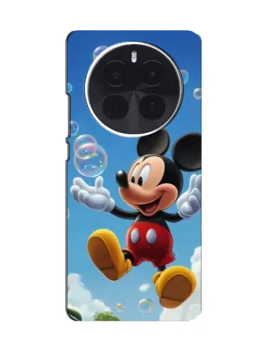 Чехол для Huawei Honor Magic8 с картинкой «Mickey и мыльные пузыри»