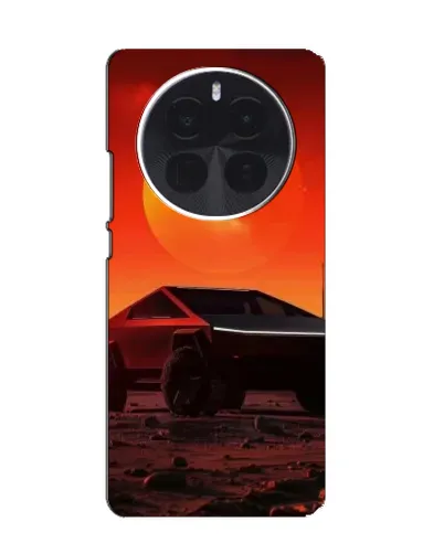 Чехол для Huawei Honor Magic8 с картинкой «Cybertruck на Марсе»