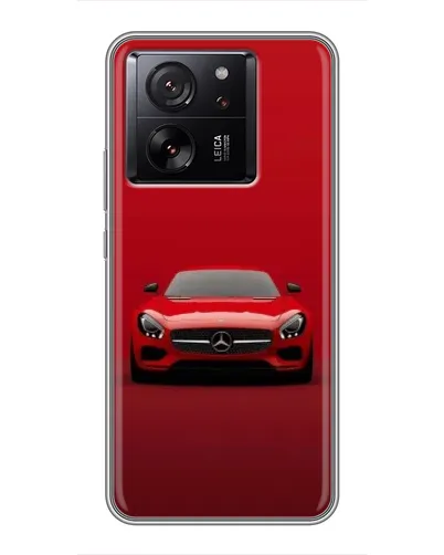 Чехол для Huawei Honor Play 10 с картинкой «Красный Mercedes AMG»